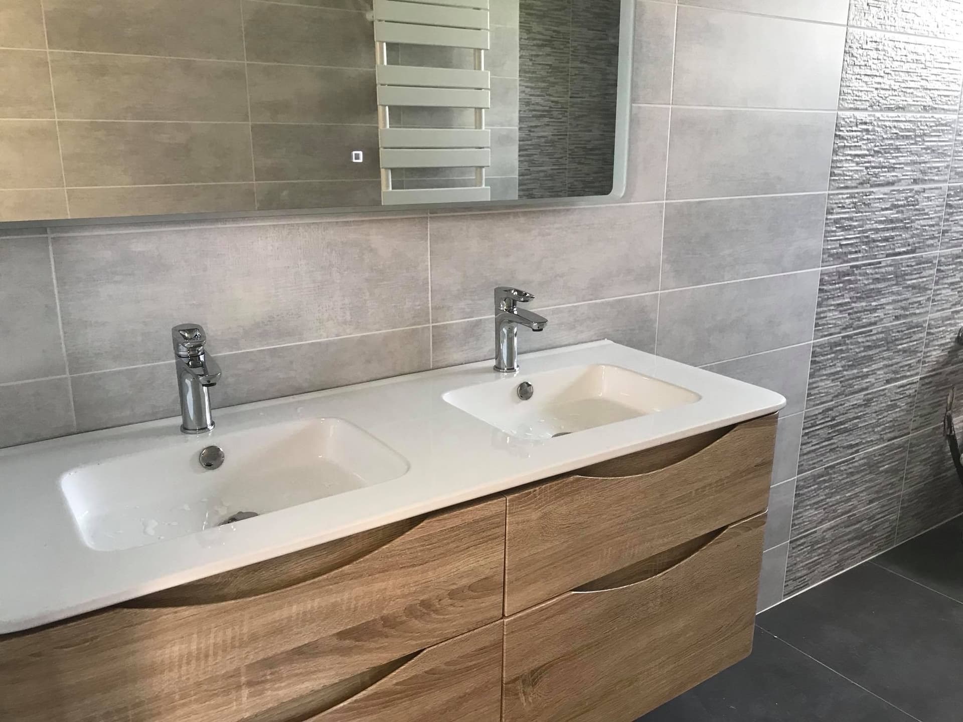Installation de lavabos et vasques design