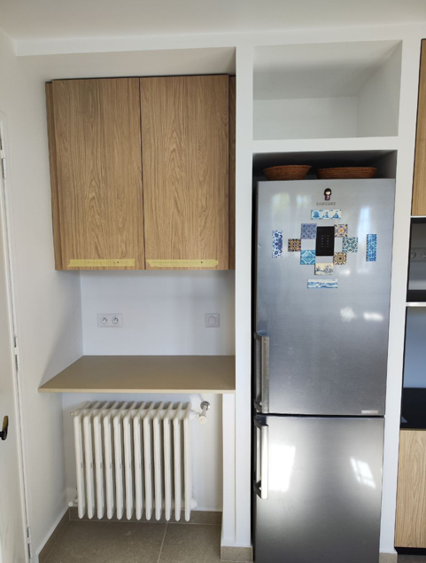 installation meuble de cuisine moderne chauffage